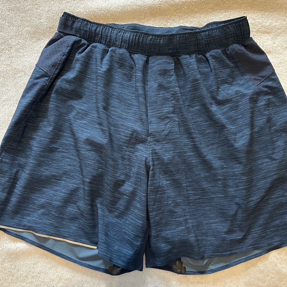 Lululemon Men's Navy Athletic Shorts